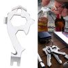 Screwdriver Wrench Key Multi Tool Kit Multipurose EDC Cutter Multifunction Gear Opener Outdoor Belt Wire Stripper