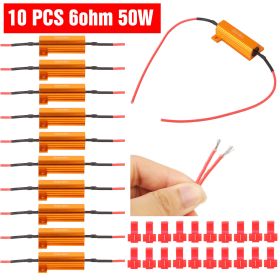 10 PIC 50W 6 ohm Load Resistor Set with T-Taps