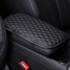 Car Armrest Pad Cover PU Leather Auto Center Console Seat Box Cover Protector Car Accessories Armrest Cushion Pad