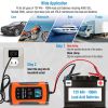 Car Battery Charger 12V 5A LCD Intelligent Auto Motorcycle Boat ATV Recover Pulse Repair