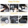 Car Tire Air Pump Portable Air Compressor Pump DC 12V Car Tire Inflator Pump For Bicycle Motorcycle w/ Pointer