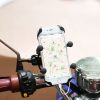 Motorcycle Handlebar Mount Holder with USB Charger for cellphones