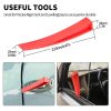 Stainless steel long distance car emergency Key Hook tool O-handle Kit 26-piece wedge airbag wrench combination tool