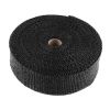 2in 50FT Exhaust Heat Wrap Fiberglass Manifold Header Pipe Heat Wrap  with 12 Locking Ties