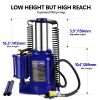 Air Hydraulic Bottle Jack 32 Ton Manual Auto Truck RV Repair. Automotive Lift Tools Heavy Duty Truck