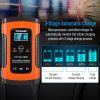 Car Battery Charger 12V 5A LCD Intelligent Auto Motorcycle Boat ATV Recover Pulse Repair