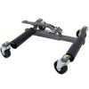 Set of (2) Wheel Dolly Car Skates Vehicle Positioning Hydraulic Tire Jack Ratcheting Foot Pedal Lift Hydraulic Car Wheel Dolly, 1,500lbs