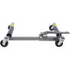 Set of (2) Wheel Dolly Car Skates Vehicle Positioning Hydraulic Tire Jack Ratcheting Foot Pedal Lift Hydraulic Car Wheel Dolly, 1,500lbs