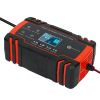 Car Battery Charger 12V/8A 24V/4A Smart Automatic Battery Charger with LCD Display