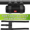 Bluetooth Speaker Mount Bike Adjustable Strap Accessories For Golf Cart Bicycle