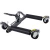 Set of (2) Wheel Dolly Car Skates Vehicle Positioning Hydraulic Tire Jack Ratcheting Foot Pedal Lift Hydraulic Car Wheel Dolly, 1,500lbs