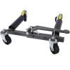 Set of (2) Wheel Dolly Car Skates Vehicle Positioning Hydraulic Tire Jack Ratcheting Foot Pedal Lift Hydraulic Car Wheel Dolly, 1,500lbs