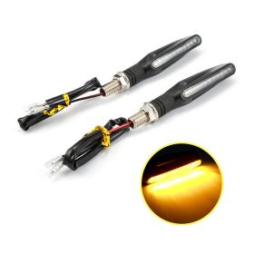 Turn Signal LED Turn Signal Off-Road Vehicle Modified Light Modified Turn Signal (Option: Black-4PCS)