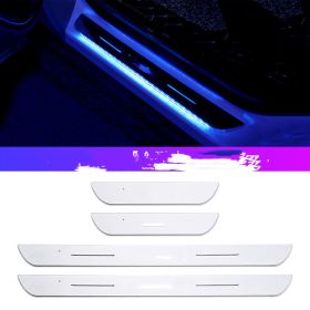 Threshold Strip Wiring-Free Car Atmosphere Light (Option: Subaru-Colorful-USB)