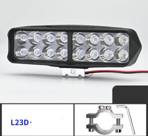 Electric Vehicle Super Bright LED Headlamp (Option: L23D plus pipe clamp)