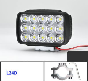 Electric Vehicle Super Bright LED Headlamp (Option: L24D plus pipe clamp)