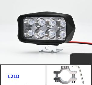 Electric Vehicle Super Bright LED Headlamp (Option: L21D plus pipe clamp)