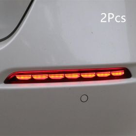 Car Modified Rear Bumper Lights Turn To Streamer Function (Option: Photo Color-2PCS)