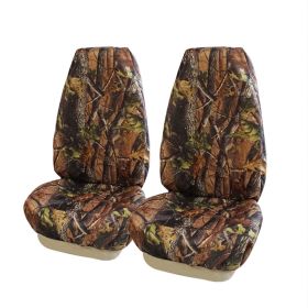 Car Waterproof Seat Cover Fishing Outdoor Moisture-proof Camouflage (Option: 2front seats)