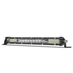 LED Ultra-thin Roof Front Bumper Single Row Long Strip Light (Option: 12inch 26light)