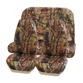 Car Waterproof Seat Cover Fishing Outdoor Moisture-proof Camouflage (Option: 5seats in the whole car)