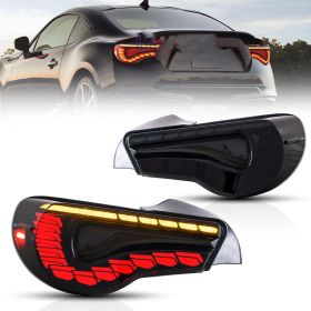 Creative Simple Plastic Car Tail Light (Color: Black)