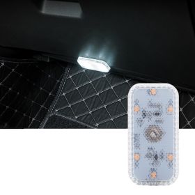 Wiring-free Ambient Lighting With Touch Lighting (Option: White-1PC)