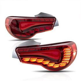 Creative Simple Plastic Car Tail Light (Color: Red)