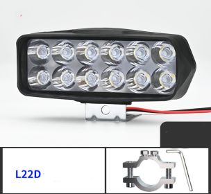 Electric Vehicle Super Bright LED Headlamp (Option: L22D plus pipe clamp)